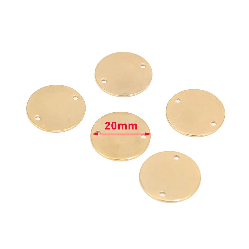 Звенья из нержавеющей стали для браслетов ожерелий ювелирных изделий 10 шт./лот 20