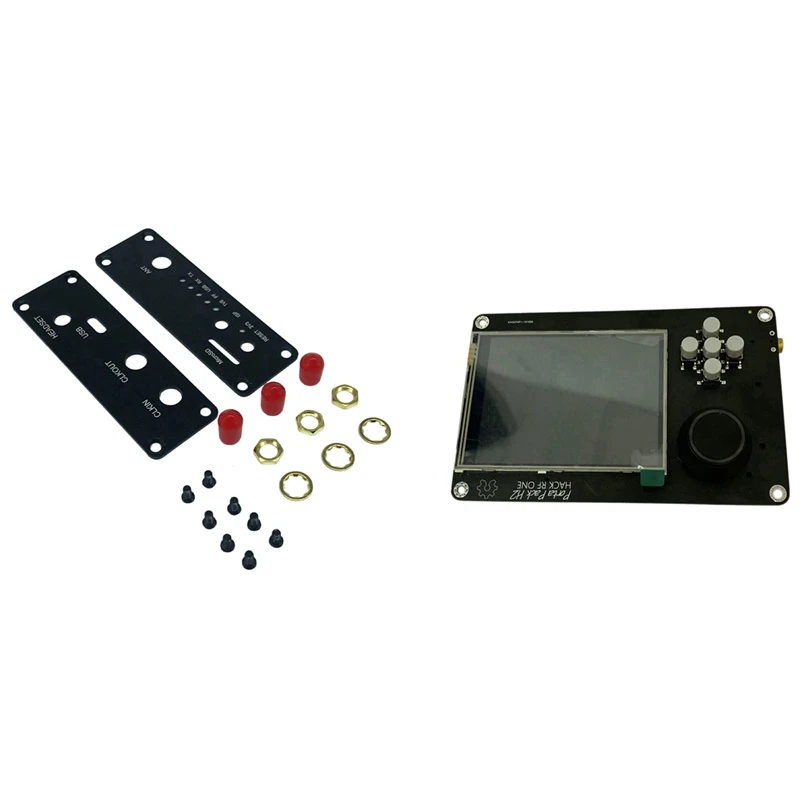 

PORTAPACK H2 for HACKRF ONE SDR Software Defined Radio & Metal Case Black Aluminum Enclosure Cover Case Shell