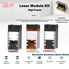 Лазерный модуль NEJE A40640A40630N40630 с ЧПУ, лазерная головка 450 нм, TTL для лазерной гравировки, резка древесины, MDF, умный инструмент