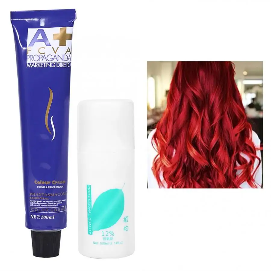 Модная краска для волос ing 100 мл/бутылка естественного цвета безопасная укладки