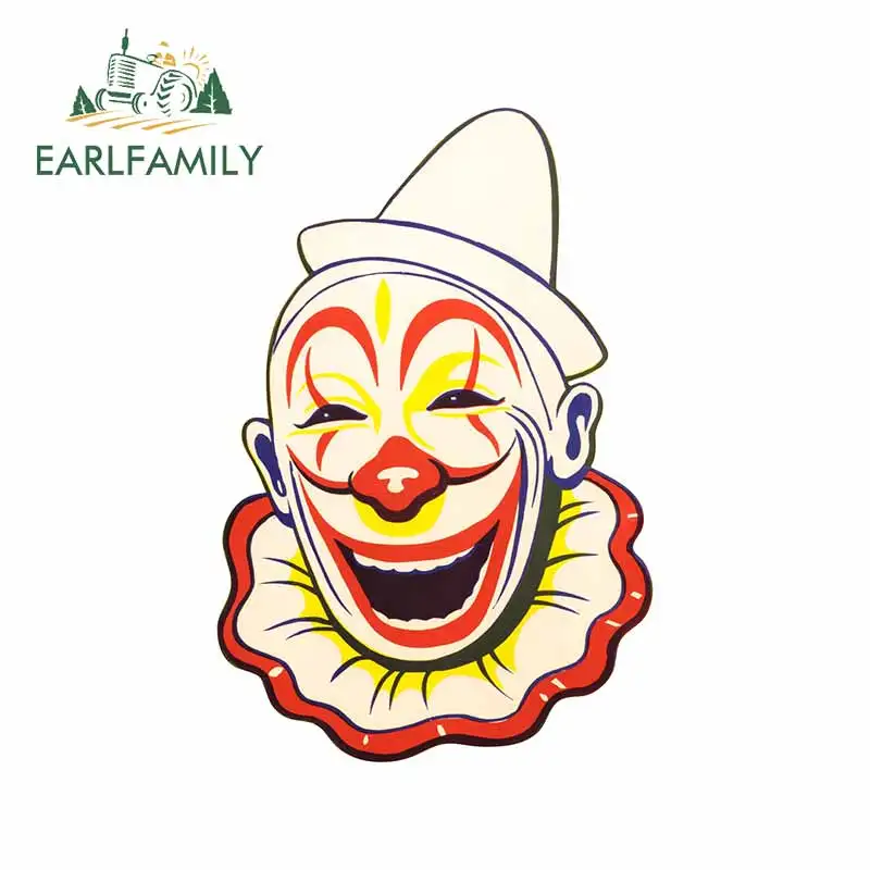 EARLFAMILY 13 см x 8 9 для жуткий клоун уход за кожей лица наклейка на окно автомобиля
