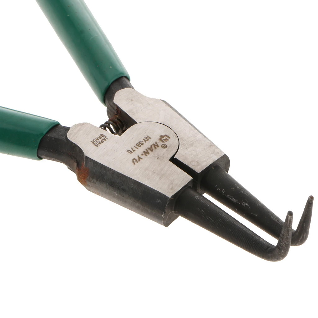 

8'' Circlip Plier External Curved Snap Ring Removal Plier Handle Stick