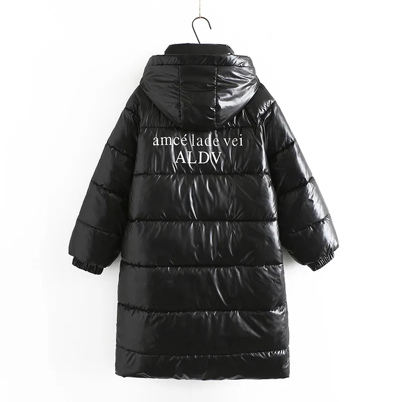 Зимнее женское зимнее пальто больших размеров 3XL-5XL стеганая утолщенная куртка на