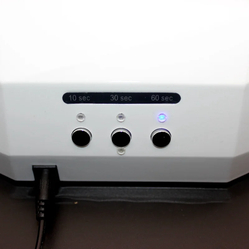 Профессиональный Сушилка для ногтей в форме бриллианта Светодиодный УФ лампа 36