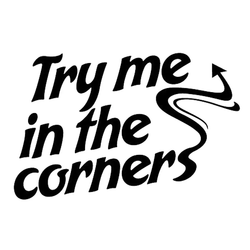 

16*10,4 см стикер со мной в углах, наклейка, наклейка на бампер, новинка дрейф JDM, Виниловая наклейка