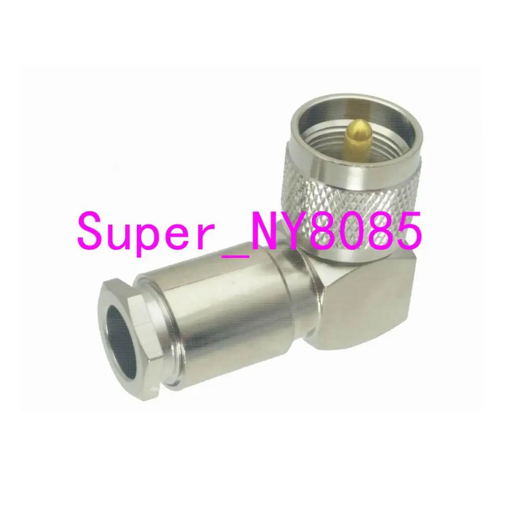 Коннектор PL259 UHF штекер угловой зажим RG8 LMR400 RG213/214 RG165 кабель|connector|rg8 |
