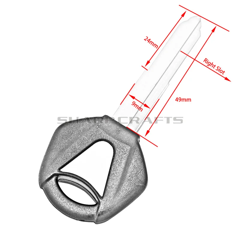 Чистый ключ для мотоцикла необработанное лезвие Yamaha YZF R1 R6 YZF-R1 YZFR1 YZFR6 XJR1200 XJR1300 FJR1300