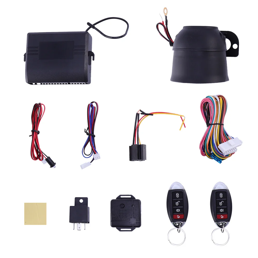 Односторонняя Автомобильная сигнализация комплект противоугонной системы