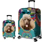 Дизайнерский защитный чехол для чемодана с принтом собаки, эластичные пылезащитные Чехлы для чемодана от 18 до 32 дюймов, аксессуары для путешествий