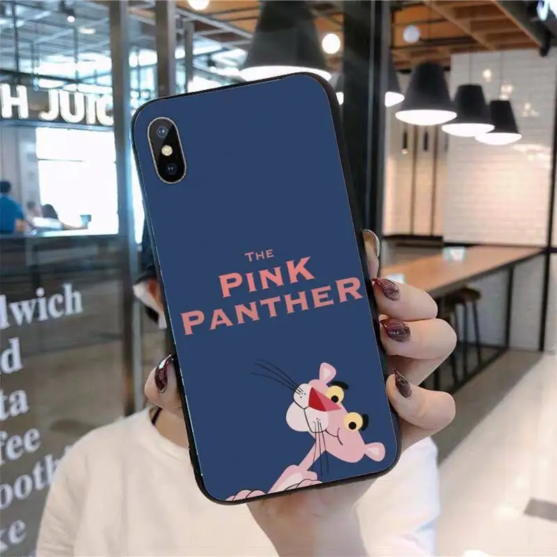 

lovely Pink N-Naughty P-Panther Phone Case for iPhone 11 12 pro XS MAX 8 7 6 6S Plus X 5S SE 2020 mini