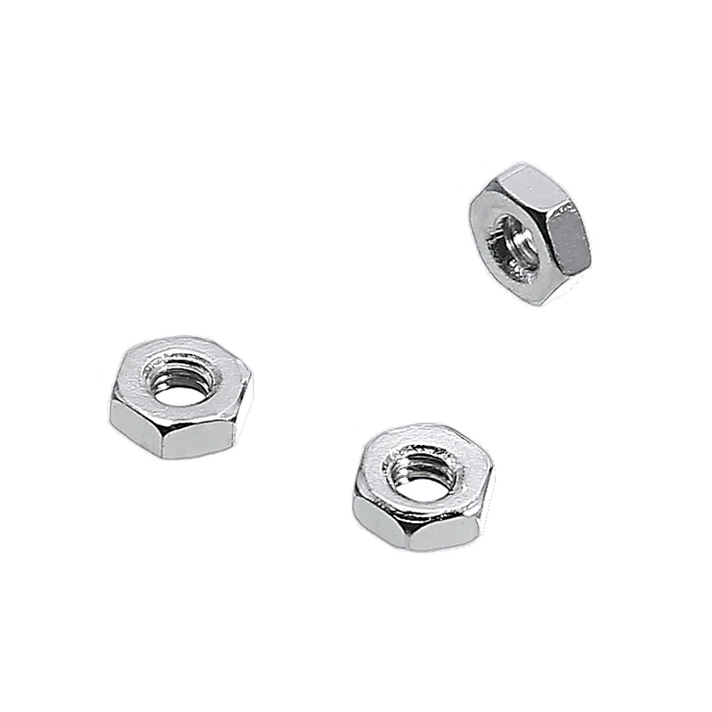 100 шт. Mayitr Шестигранная полная гайка металлические шестигранные гайки крепежные