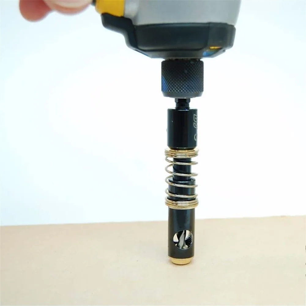 1/4 дюймовое сверло из быстрорежущей латуни, Самоцентрирующиеся шарниры, спиральные сверла, пила с отверстием для команды, деревообрабатывающий инструмент для шкафа, шестигранный хвостовик