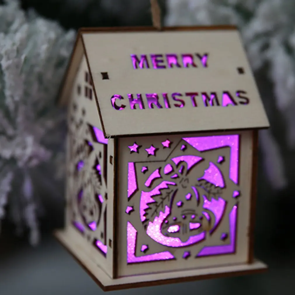 Торговый центр супермаркет окна дисплей огни Снежный дом Рождественские