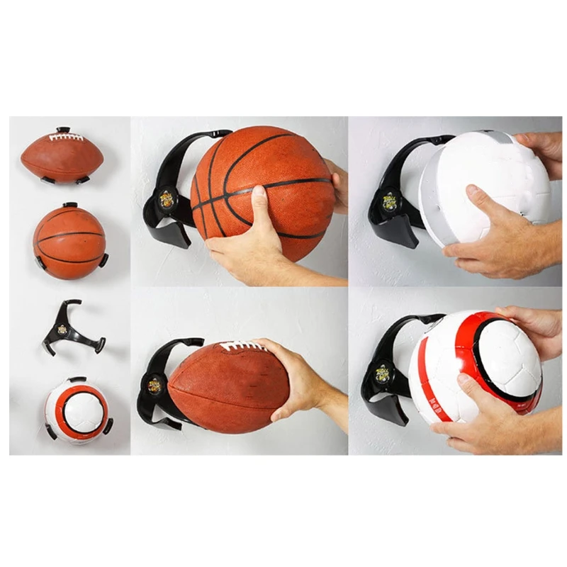 

Three Claw Basketball Wall Mount Holder Claws Ball Display Rack Soccer Football Volleyball Sports Ball Storage Space Saver Sport