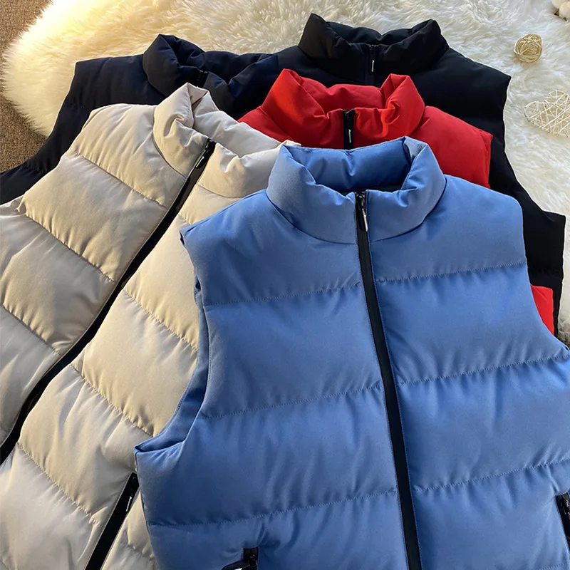 Женский зимний жилет с капюшоном, размеры 8XL, мужские куртки с хлопковой подкладкой, утепленные теплые безрукавки, удобные модные жилеты