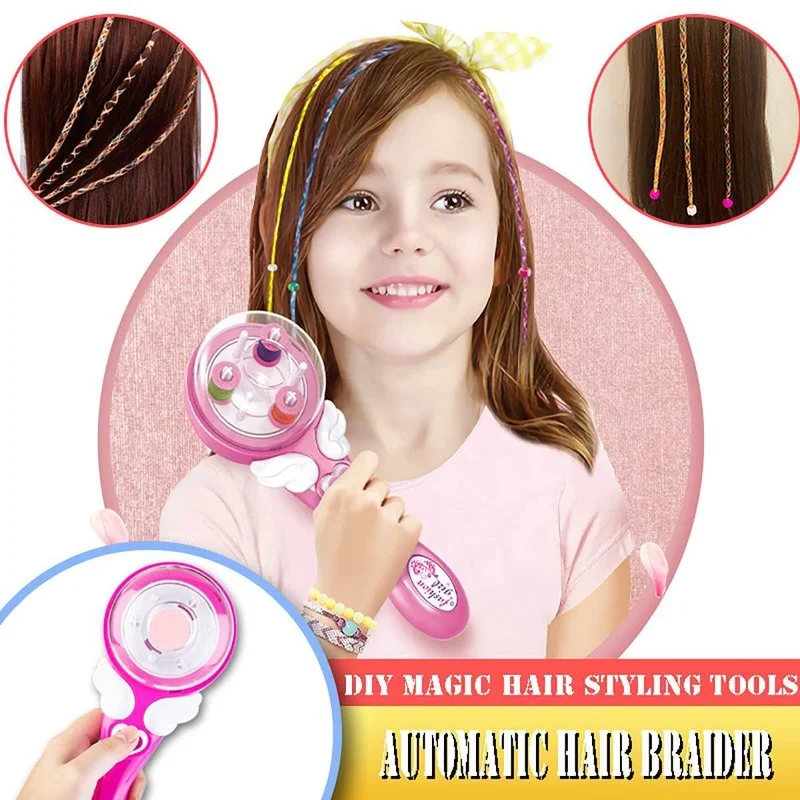 

Hair Styling Tools Automatic Braiding Machine Electric Braiding Equipment Kit Educational Play House Cosmetics Make-up Toy Set
