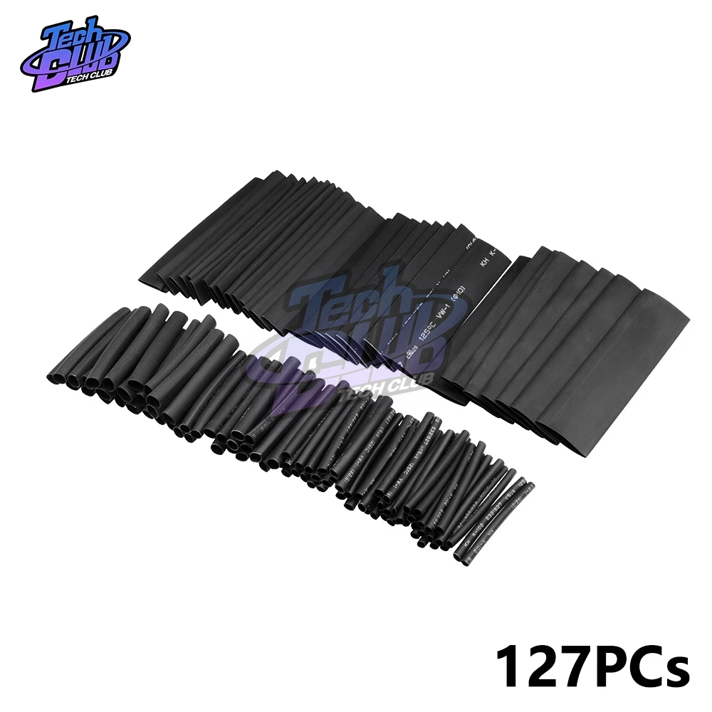 127 шт. термоусадочные трубки 2:1 электронный комплект для творчества