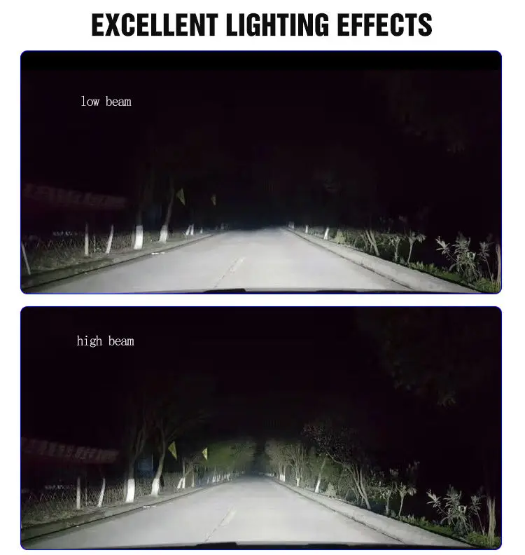 

car accessories Vmanx Custom Power 6000K 110LM / W 2860LM Led Headlight H4 Car Led Lights