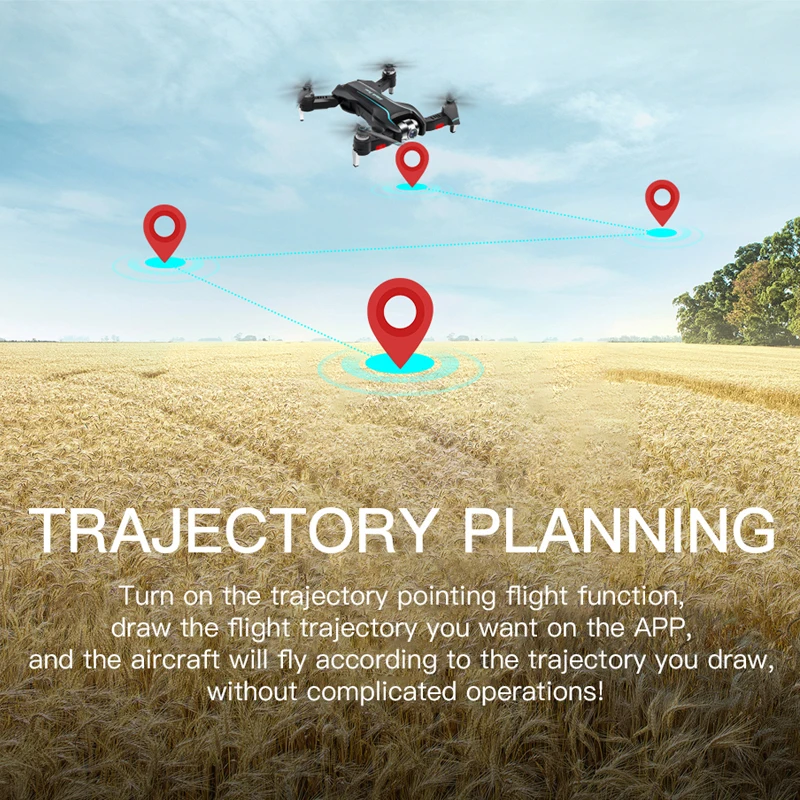 Квадрокоптер S17 с HD камерой 4K Wi Fi FPV 1080P|Радиоуправляемые вертолеты| |