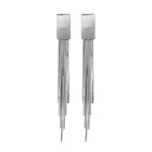 Женские длинные серьги-подвески из серебра 925 пробы