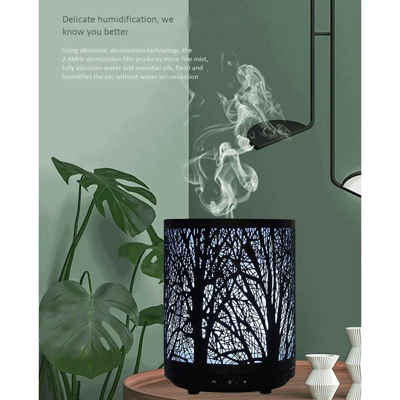 

Aroma Humidifier, Portable Ultrasonic Office,Silent Spray Night Light