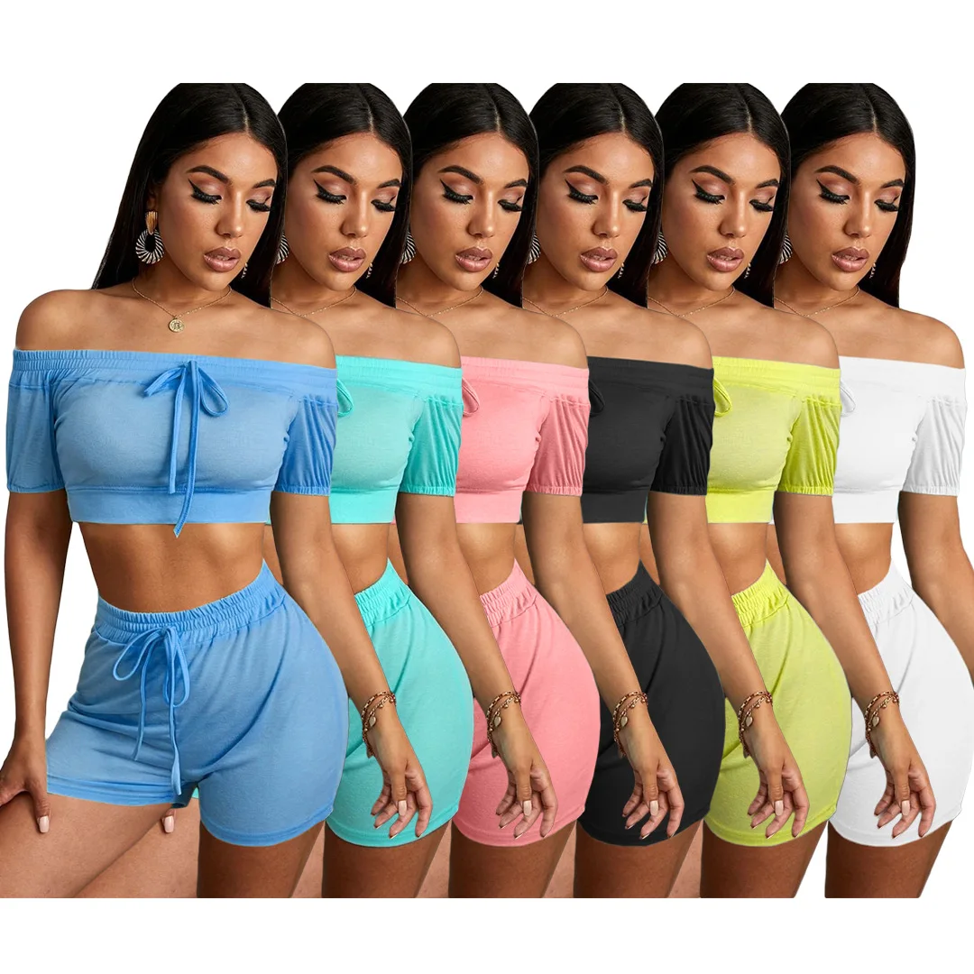 

2021 European and American Ladies Women's Split Swimsuit Fashion Sports Suit Yoga Running Swimming Two-piece Suit