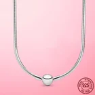 Цепочка-чокер женская из серебра 925 пробы, на застежке