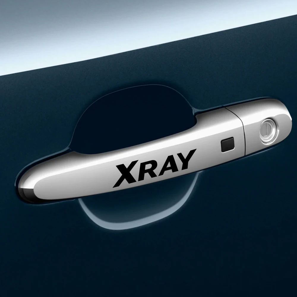 Виниловые наклейки на дверную ручку автомобиля для Lada Xray Largus Granta Niva Graphics