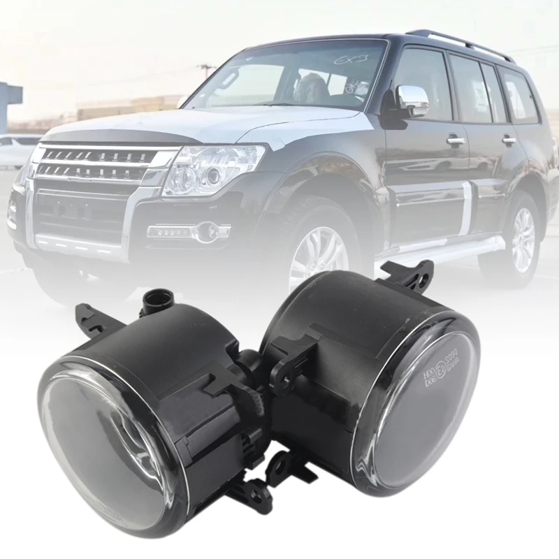 

Full Set Fog Lamp with Bulb Wire Switch Harness for Mitsubishi Pajero 2006-2014