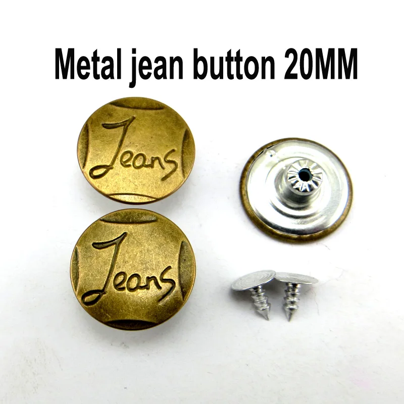Металлические металлические кнопки бронзового цвета для шитья одежды