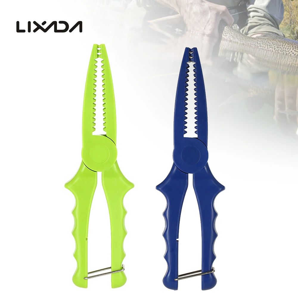 Lixada рыболовные плоскогубцы пластиковый зажим для рыбы инструмент снятия захвата