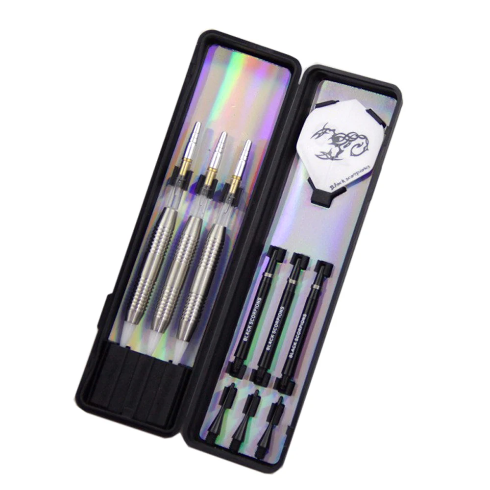 3 шт./компл. безопасные Дартс с пластиковыми круглыми наконечниками и трубкой для