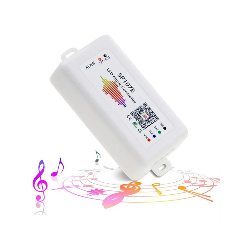 SP107E DC5V-24V светодиодный светильник Управление С Беспроводной RGB SPI полный Цвет