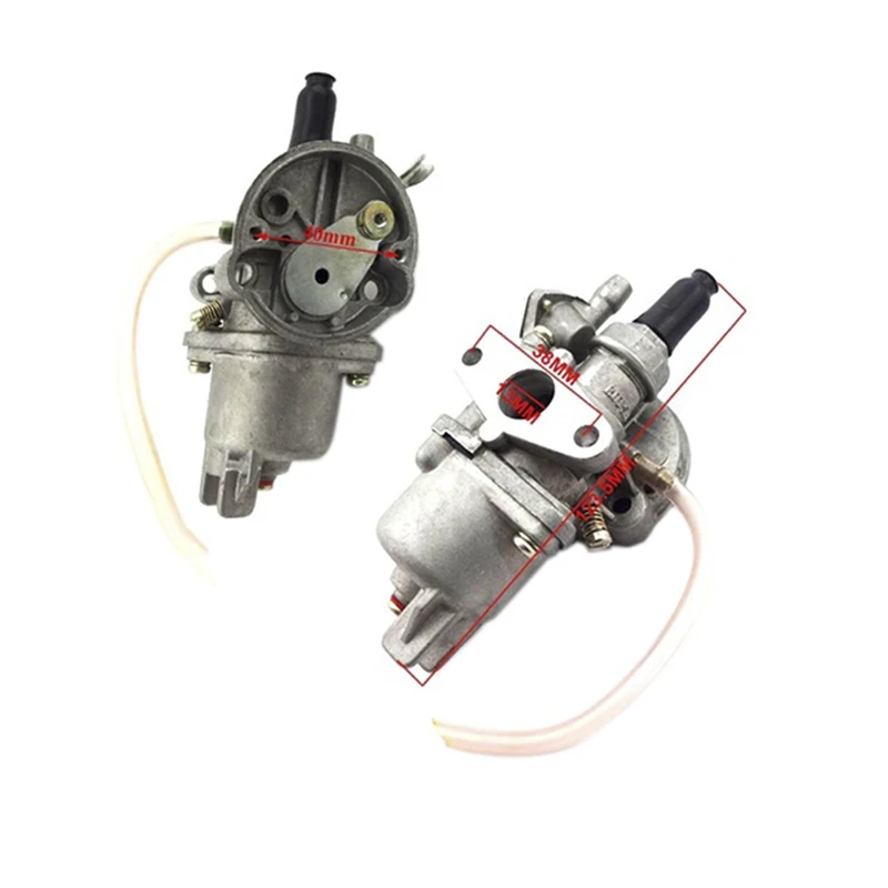 

Durable Aluminum Engine Carb Carburetor 2 Stroke Mini Quad ATV Dirt Bike MiniMoto Go Kart Buggy NEW Pocket Bike 47cc 49cc 1PC