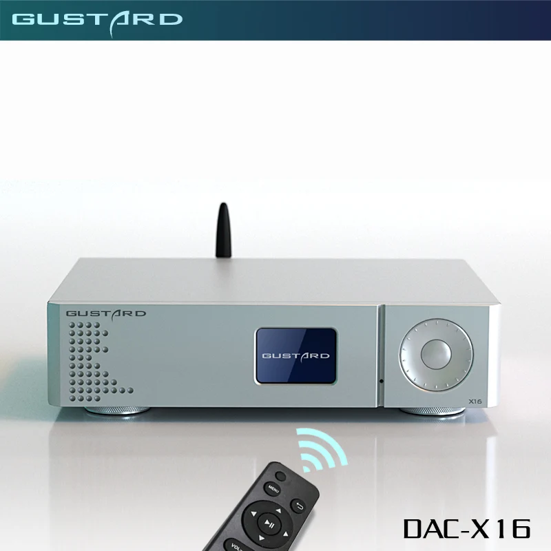 GUSTARD DAC X16 Dual ES9068 сбалансированный декодер Bluetooth 5 0 MQA полное