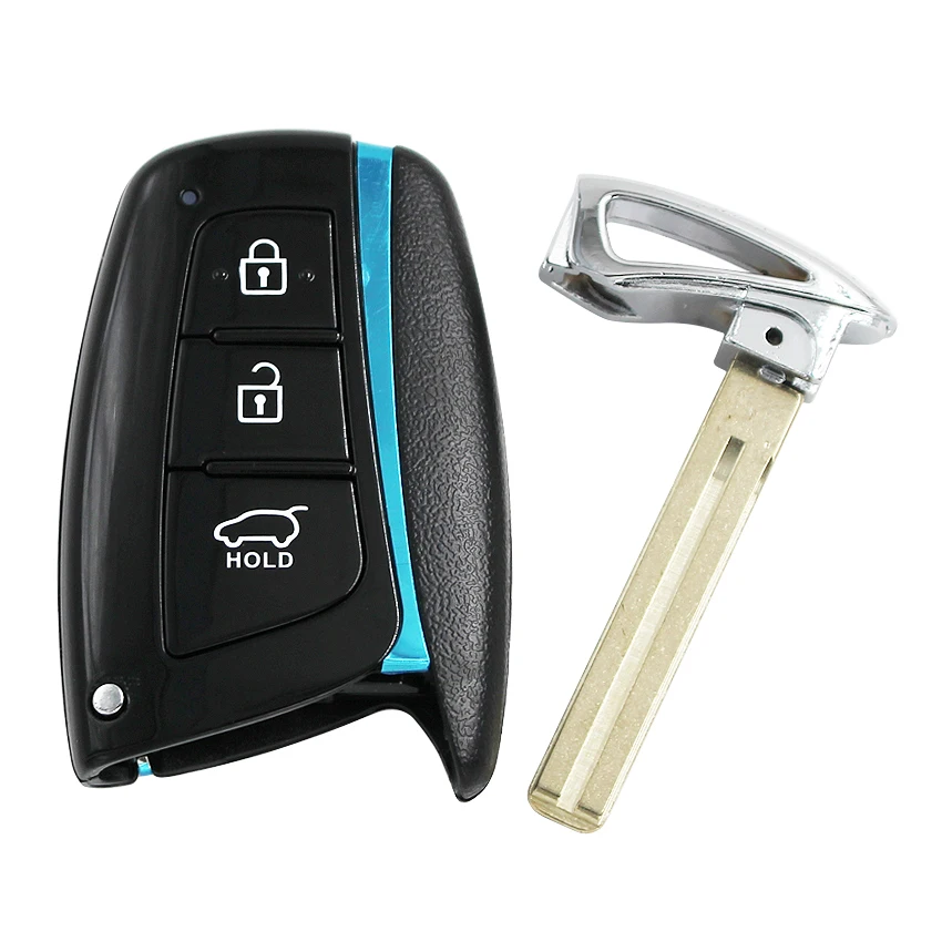3 кнопки смарт-ключ Автозапуск брелок для Hyundai Santa Fe Smart 433 МГц с ID46 чип FCCID:95440 2W500 |