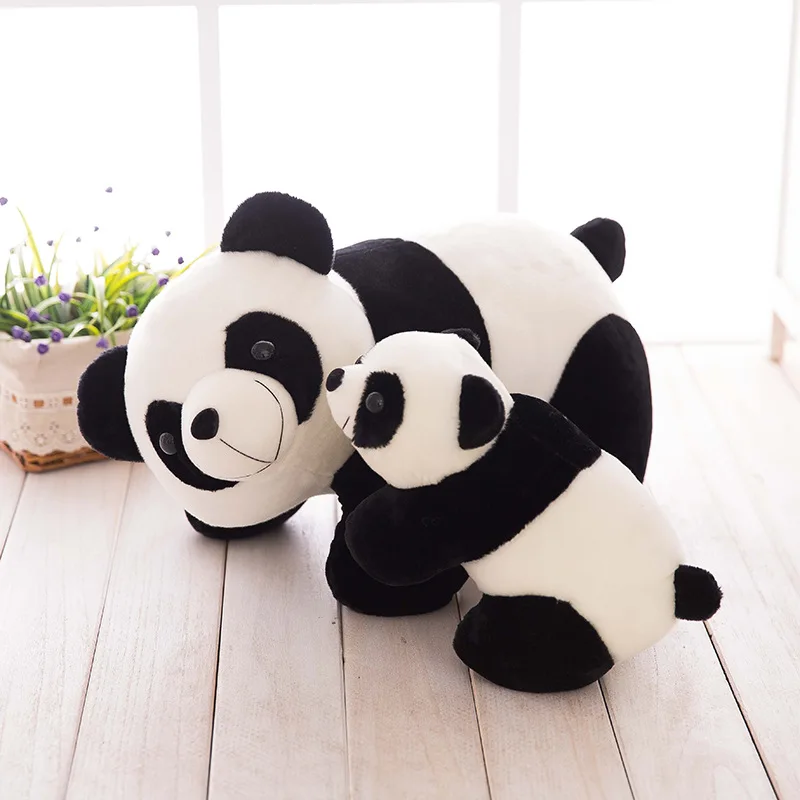 Милая детская игрушка имитация панды плюшевые игрушки плюшевый медведь куклы