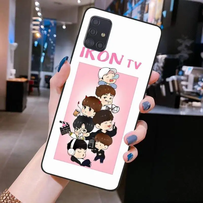 

Ikon Kpop Phone Case for Samsung S20 plus Ultra S6 S7 edge S8 S9 plus S10 5G lite 2020