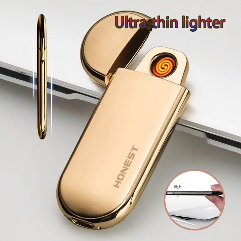 Электронная зажигалка Shake To Ignite USB ультратонкие Плазменные зажигалки инструменты