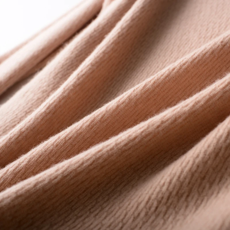 

Women's Sweatshirt Hoodie 2020 Early Spring Solid Color Pullover 100% wool China Casual Knitted Cashmere Top