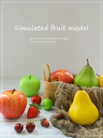 simulation fruit apple strawberry cherry photography props studio fondo fotografia foto backgrounds decorations for photo shoot