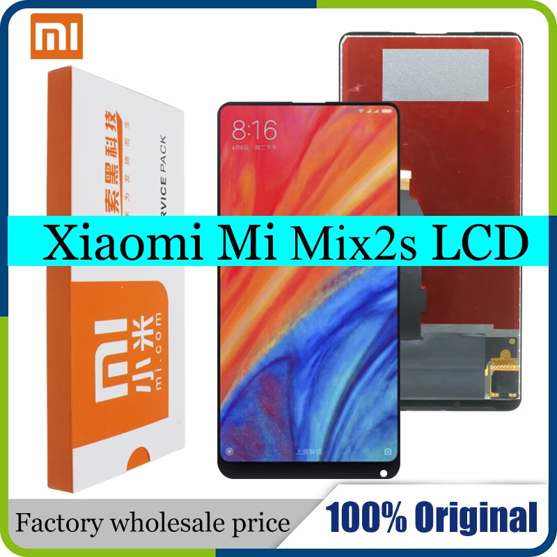 Оригинальный ЖК-дисплей 5 99 дюйма для Xiaomi Mi Mix 2S 10 сенсорных экранов ЖК-дигитайзер