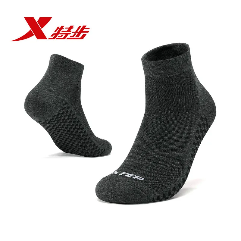 Xtep мужские короткие носки 7 пара/лот хлопковые спортивные дышащие удобные мужские короткие носки мужские 881339549059