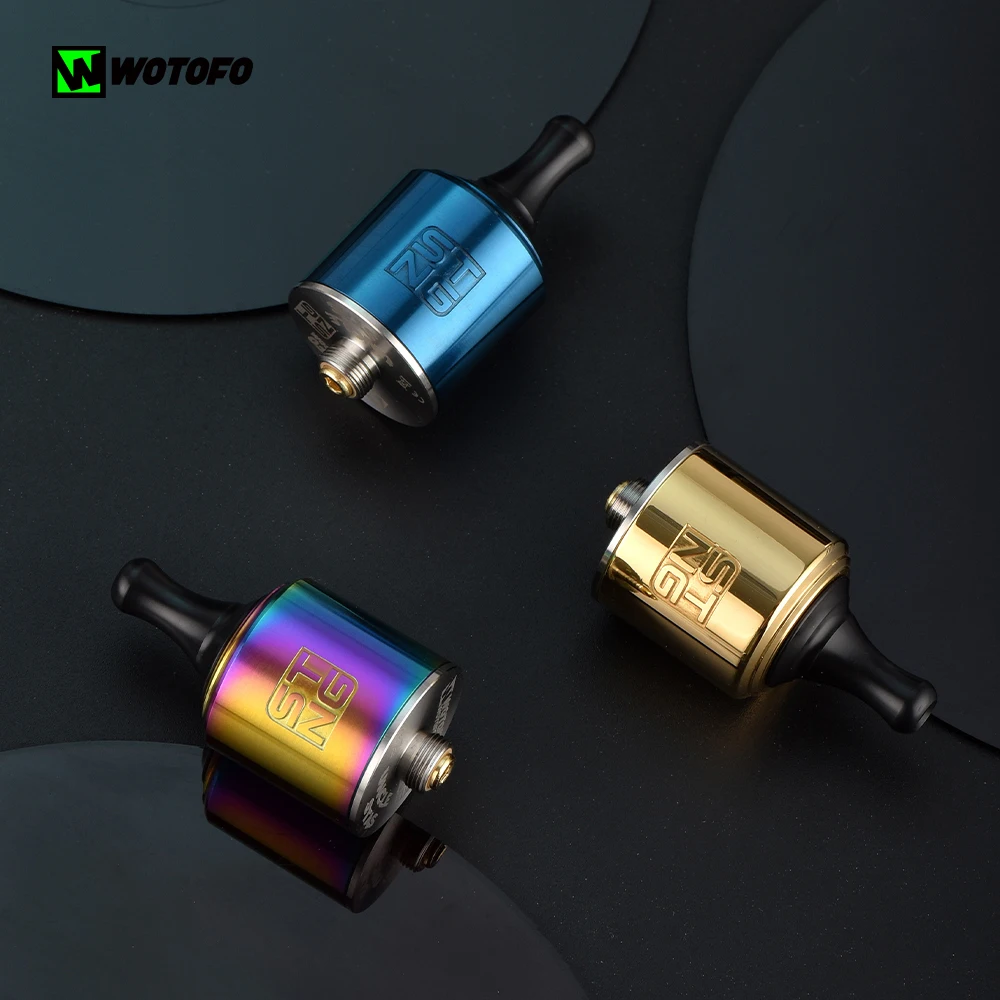 Sotofo Stng RDA распылитель для электронной сигареты резервуар с 10 шт. Wotofo Xfiber хлопок