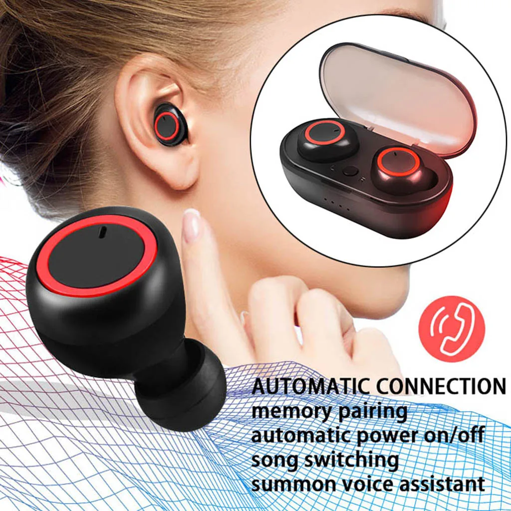 Беспроводные Bluetooth 5 0 наушники TWS HD стерео беспроводные с шумоподавлением игровая