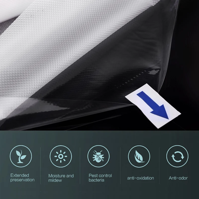 Пакеты для вакуумного упаковщика пищевых продуктов 4 рулона | Бытовая техника