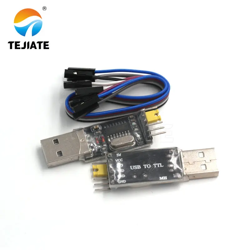 1PCS CH340G FT232BL-RL CH340E Reflesh Module Serial-port-USB To TTL Transform Modular Unit STC Download Wire Gold-colour Type |