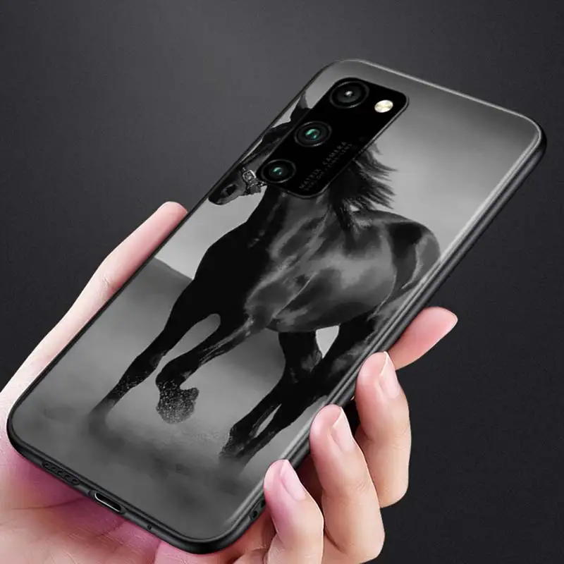 

Silicone Cover Running Horse Animal for Huawei Honor 30 20S 20 10i 9S 9A 9C 9X 8X 10 9 Lite 8A 7C 7A Pro Phone Case