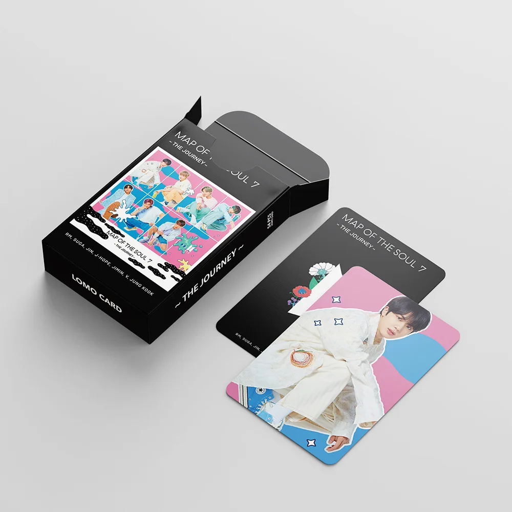 2020 Новый K POP Bangtan Boys ЛОМО карта Фотокарта плакат души 7 путешествие армия Чжон ку
