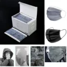 Маска одноразовая унисекс с активированным углем, 50 шт.